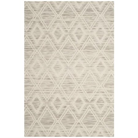 Safavieh 3 x 5 ft. Marbella Handwoven Rug, Small Rectangle - Light Brown and Ivory MRB312C-3